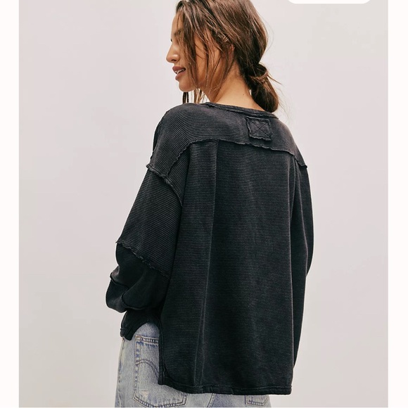 Free People Total Eclipse Tee long-sleeve - Picture 3 of 6